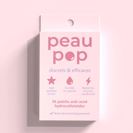 Peau POP patch anti-acné à l’hydrocolloïde